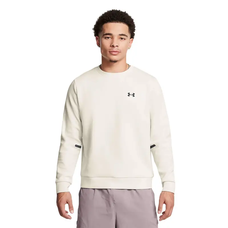 Felpa da uomo Under Armour Unstoppable Fleece Crew | Under Armour Beige