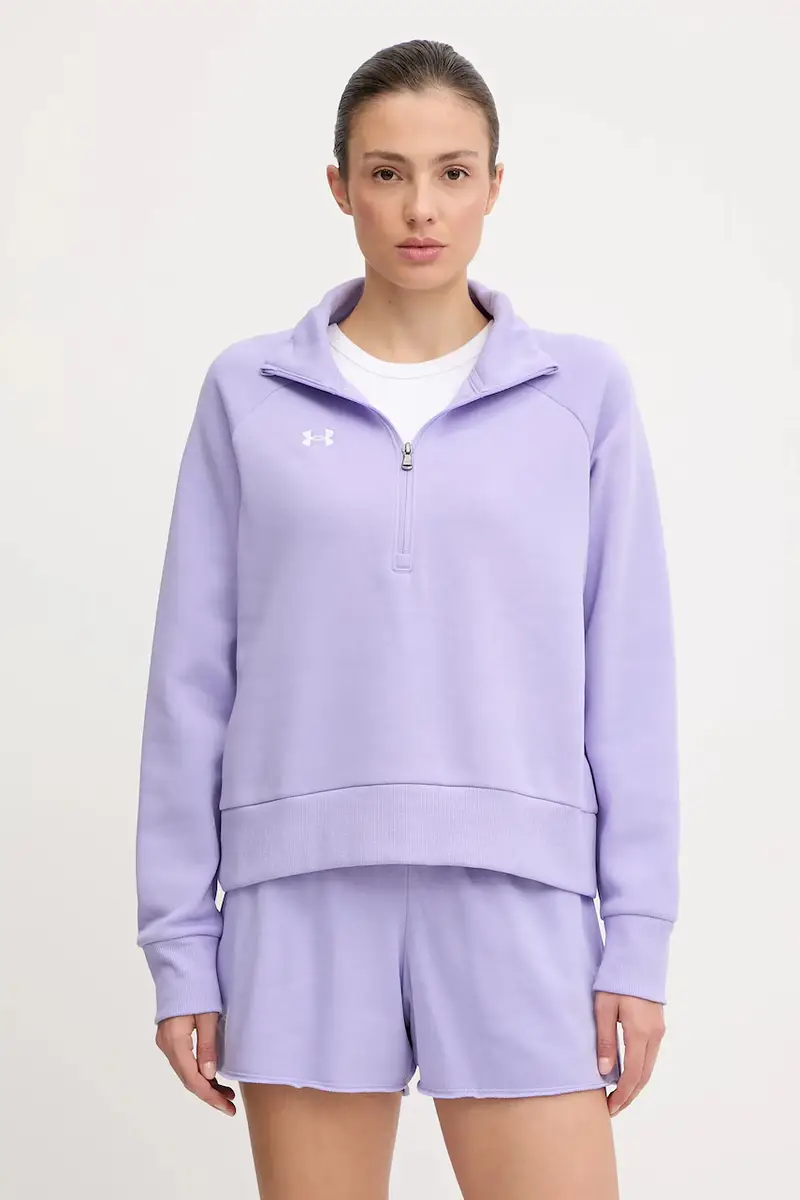 felpa donna colore nero Violetto