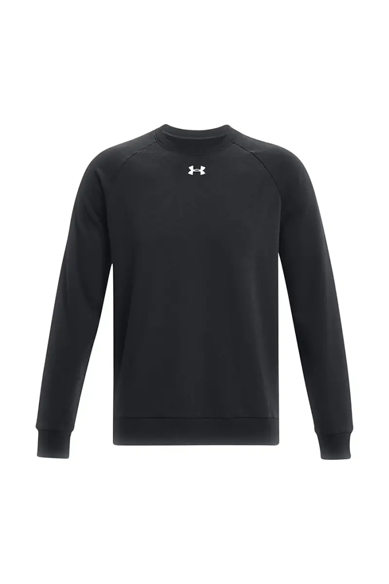 Felpa Nera Girocollo Under Armour Rival Fleece Crew [NERO]