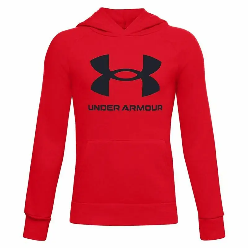 Felpa per Bambini Rival Big Logo | Under Armour Rosso