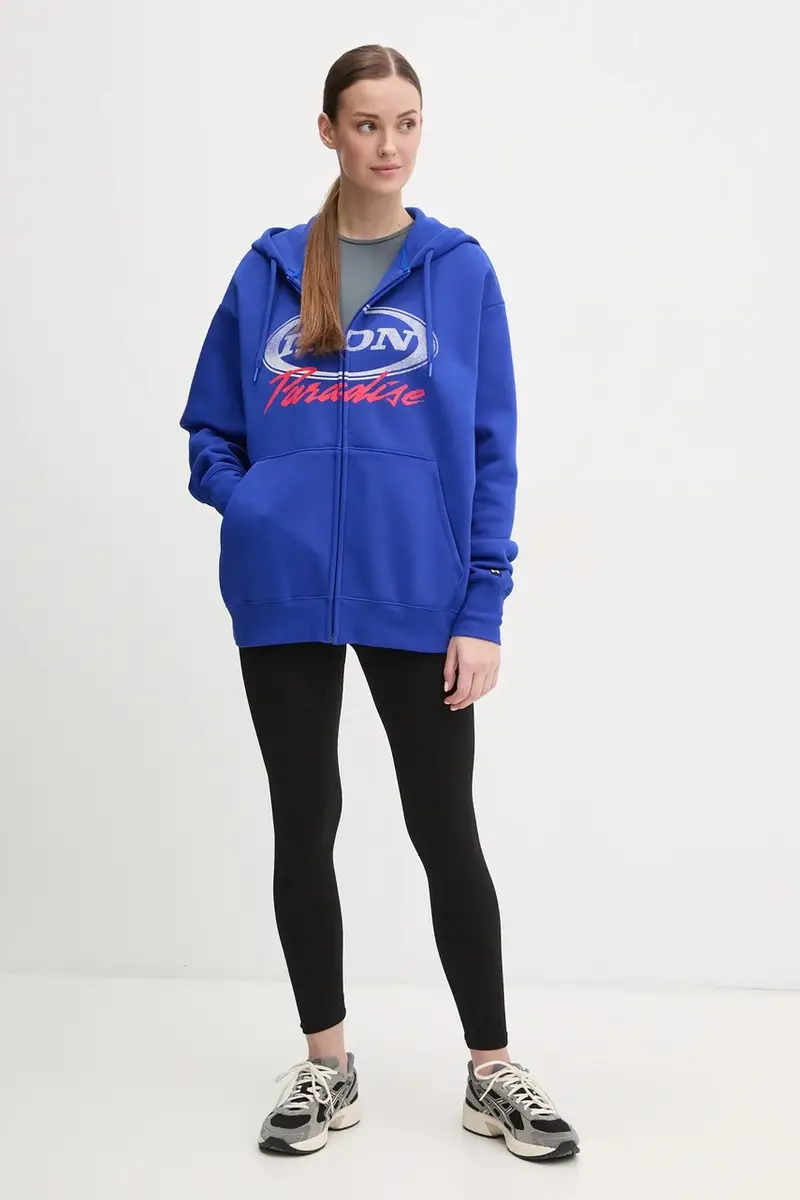 felpa Project Rock donna colore blu con cappuccio 1389701 miniatura 2