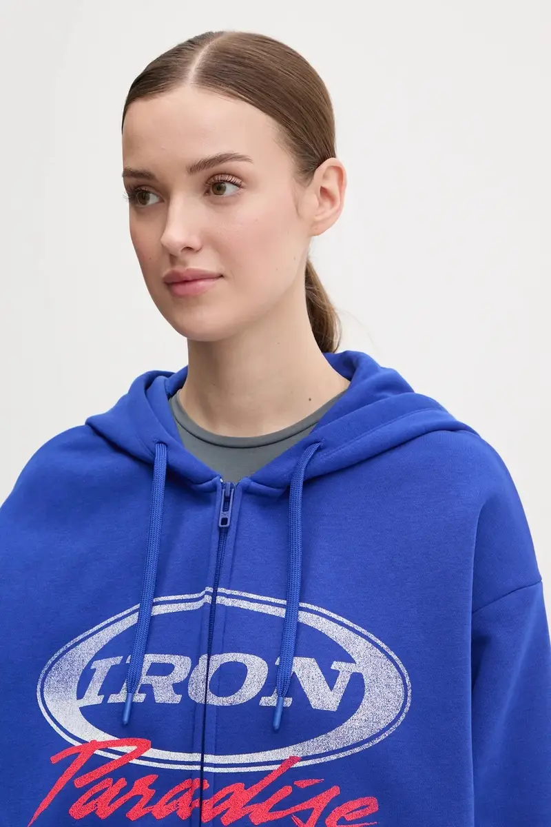 felpa Project Rock donna colore blu con cappuccio 1389701 miniatura 4