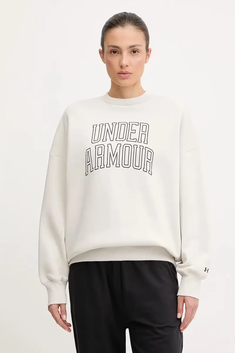 felpa Rival donna colore beige 6007880