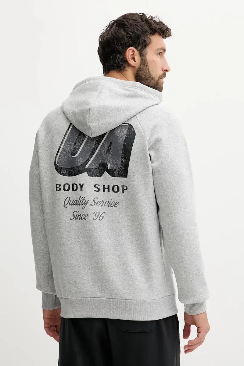 felpa Rival uomo colore grigio con cappuccio 6003955