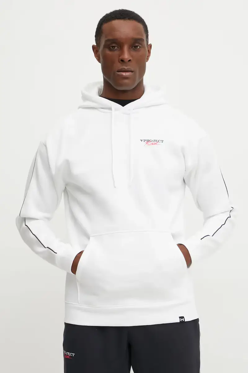 felpa tuta Project Rock colore bianco con cappuccio 1389916 miniatura 3