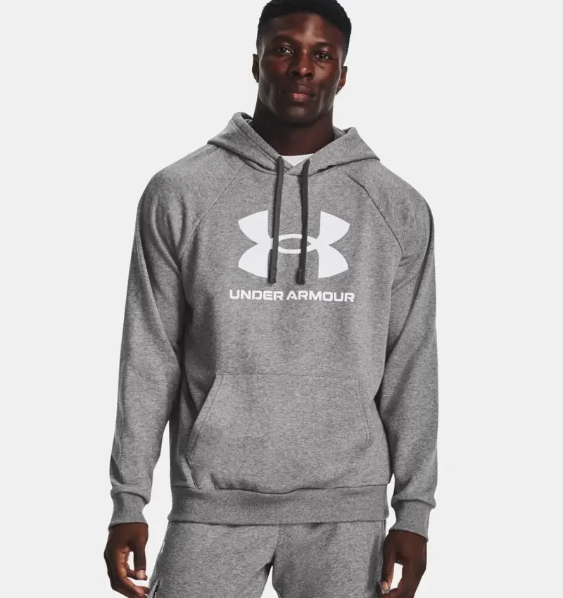 Felpa Under Armour Rival Fleece Grigia | Under Armour Grigio