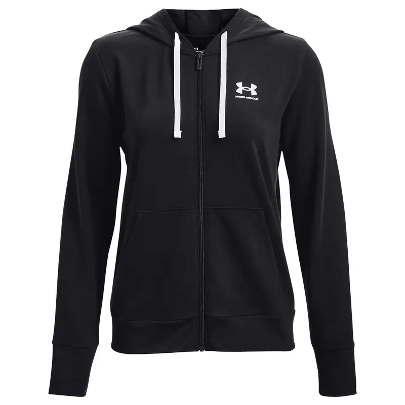 Felpa Under Armour Rival Terry Fz Hoodie Donna | Under Armour Bianco