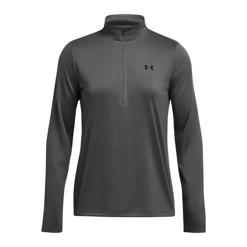 Felpa Under Armour Tech 1/2 Zip Solid da donna | Under Armour Grigio scuro