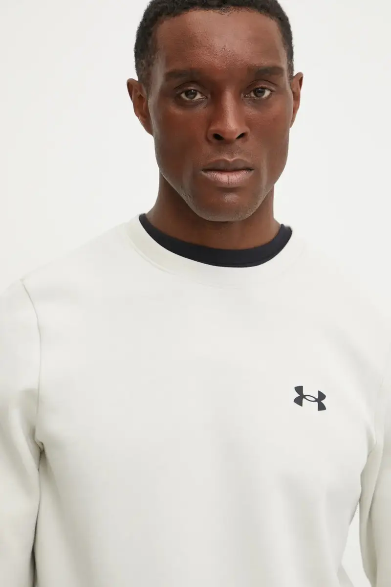 felpa Unstoppable Fleece Crew uomo colore grigio 1389351 miniatura 4