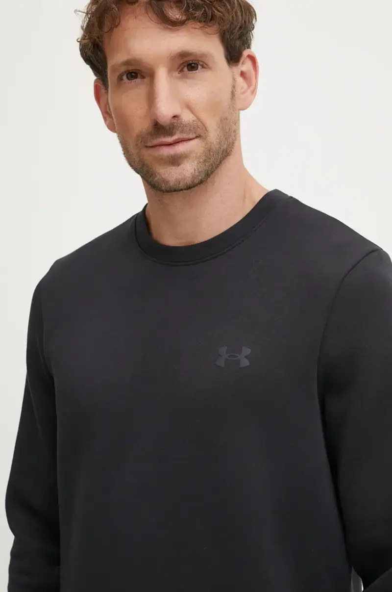 felpa Unstoppable Fleece Crew uomo colore nero 1389351 miniatura 4