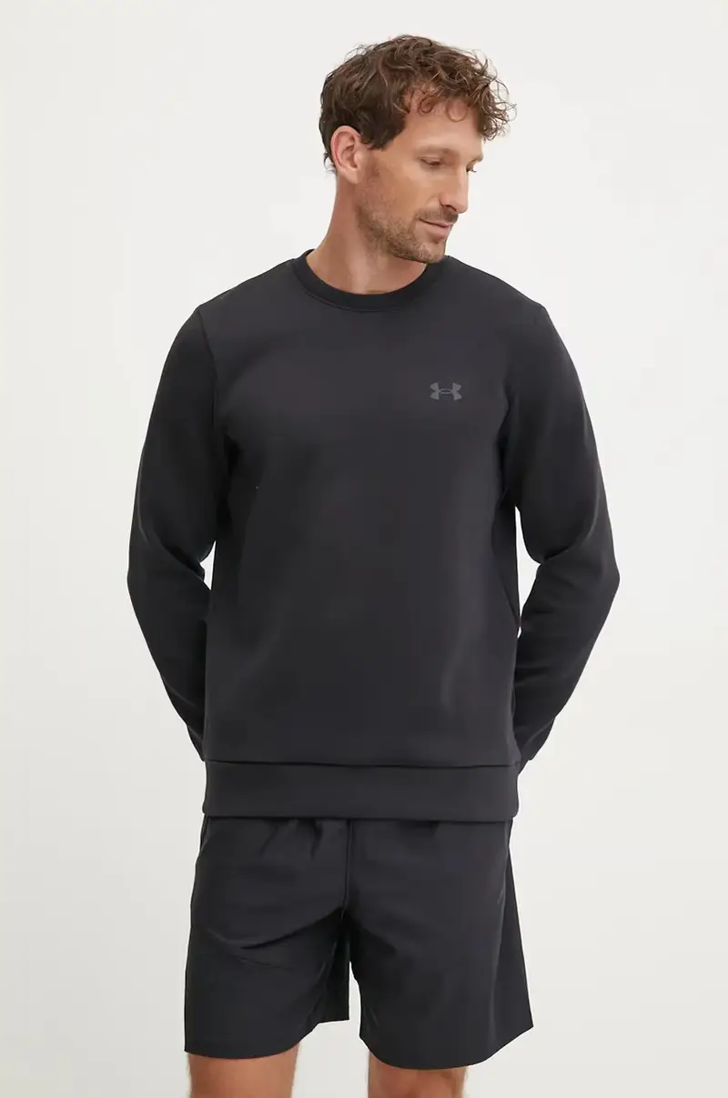 felpa Unstoppable Fleece Crew uomo colore nero 1389351