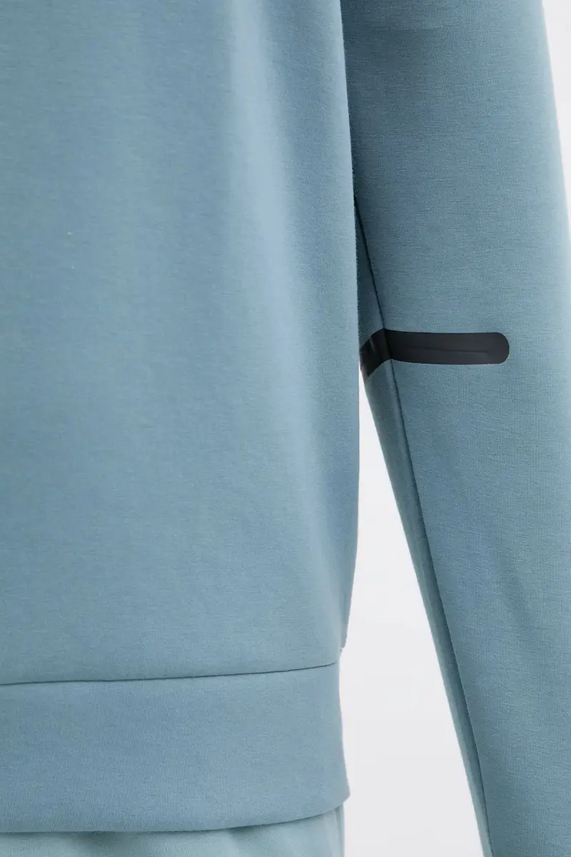 felpa Unstoppable Fleece Crew uomo colore nero 1389351 Turchese miniatura 5