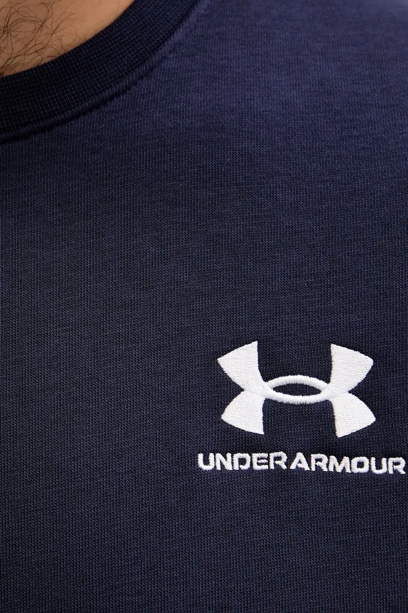 felpa uomo colore granata con applicazione Blu navy miniatura 5