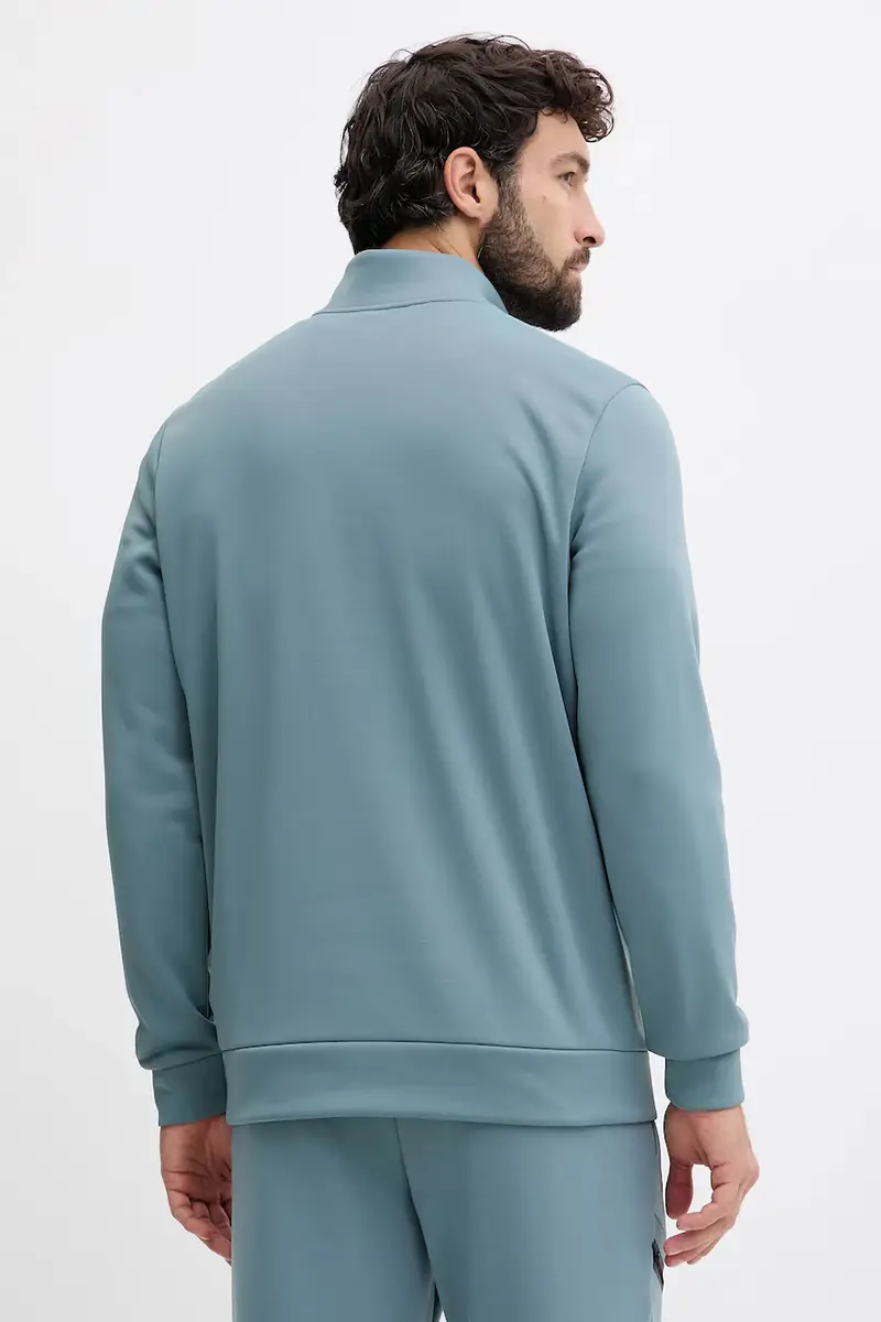 felpa uomo colore nero 1373358 Verde miniatura 2