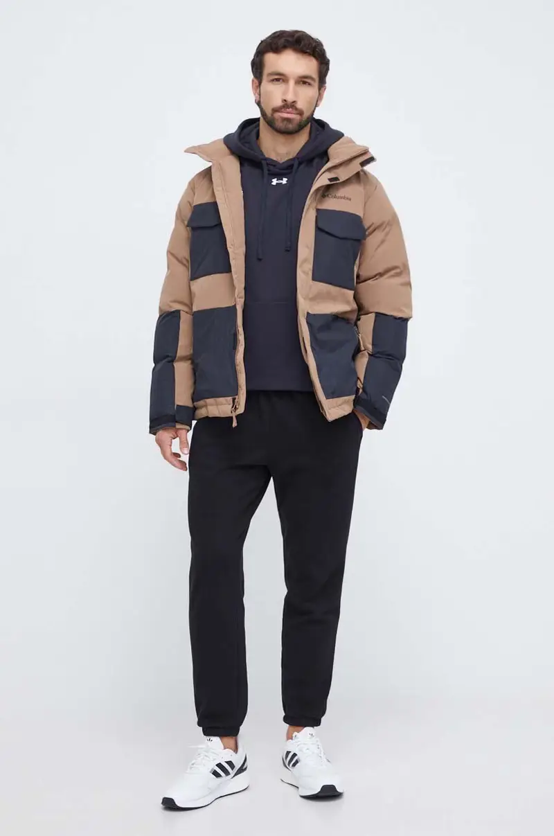 felpa uomo con cappuccio Nero miniatura 2