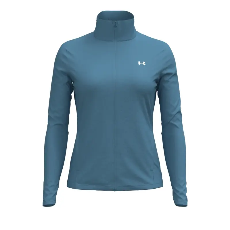 Felpa zippered da donna Under Armour Motion Bleu