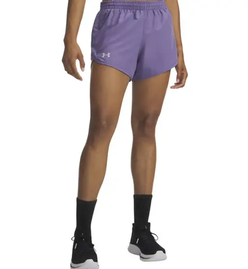 Fly By W - pantaloni corti running - donna Purple