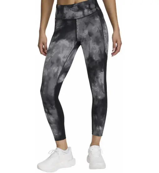 Fly Fast 3 0 Printed Ankle W - leggings running - donna Black