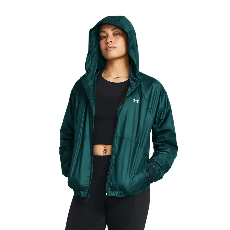 Giacca a vento da donna Under Armour Sport Windbreaker | Under Armour Verde