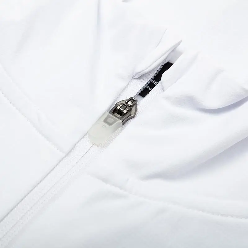 Giacca Antivento con Cappuccio e Zip con Logo Solido Under Armour Giubbotti Unisex Bianco 24600410-100 L miniatura 3