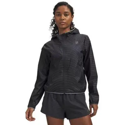 Giacca antivento da donna Under Armour Noir