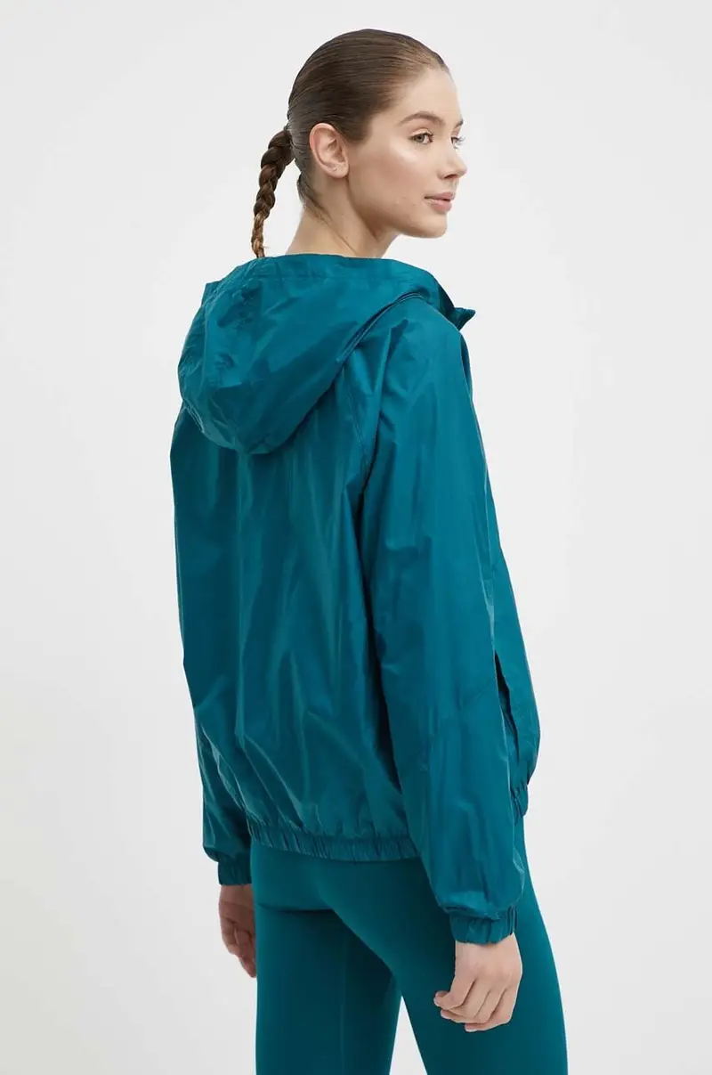 giacca antivento Rival colore verde miniatura 3