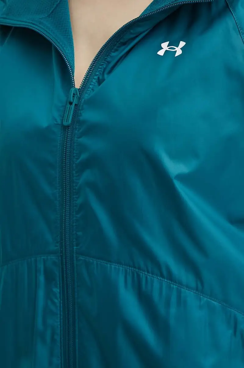 giacca antivento Rival colore verde miniatura 5