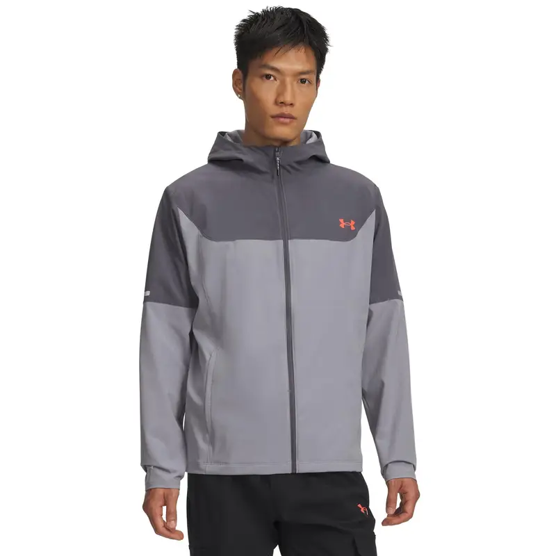 Giacca antivento Under Armour Tech Utility Gris
