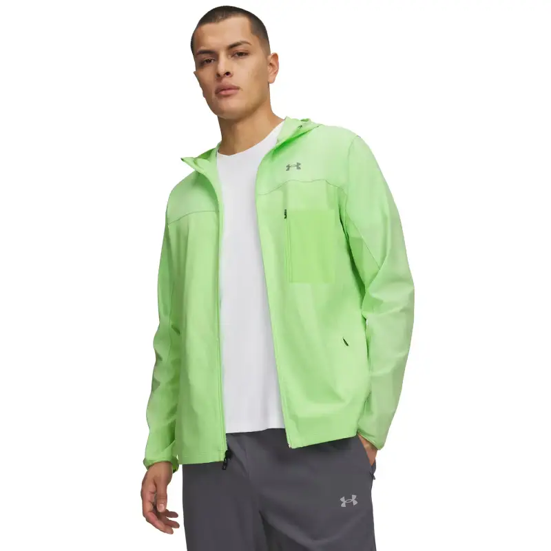 Giacca antivento Under Armour Velociti Pro Storm Vert