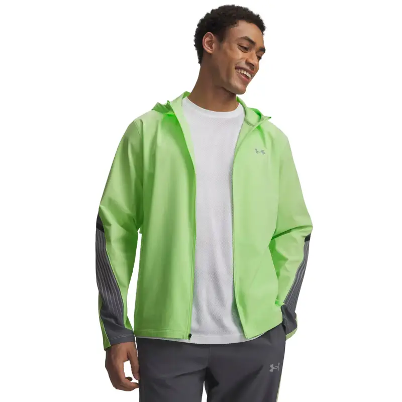 Giacca antivento Under Armour Velociti Storm Vert