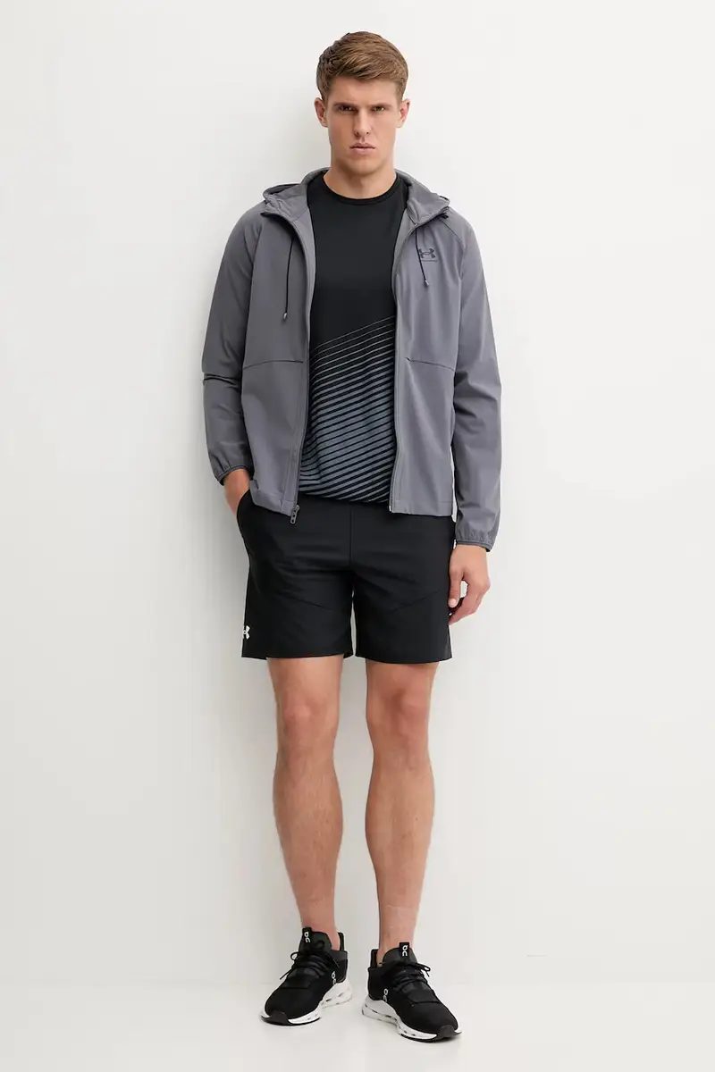 giacca antivento Vibe Grigio miniatura 2