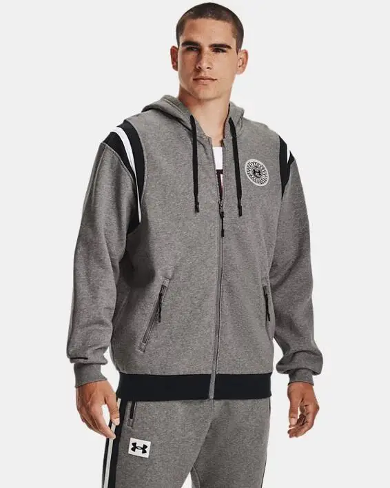 Giacca Con Zip Under Armour Grigia | Under Armour Grigio