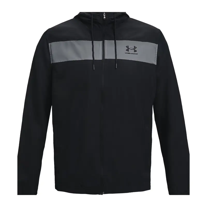 Giacca da allenamento da uomo Under Armour Sportstyle Windbreaker | Under Armour Nero