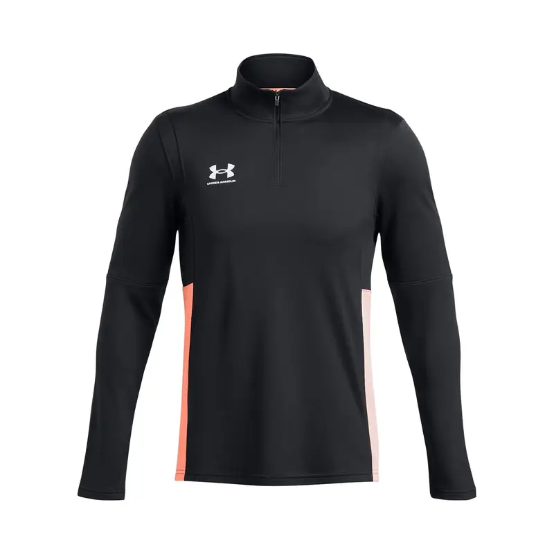 Giacca da allenamento intermedia 1/2 zip Under Armour Challenger Noir