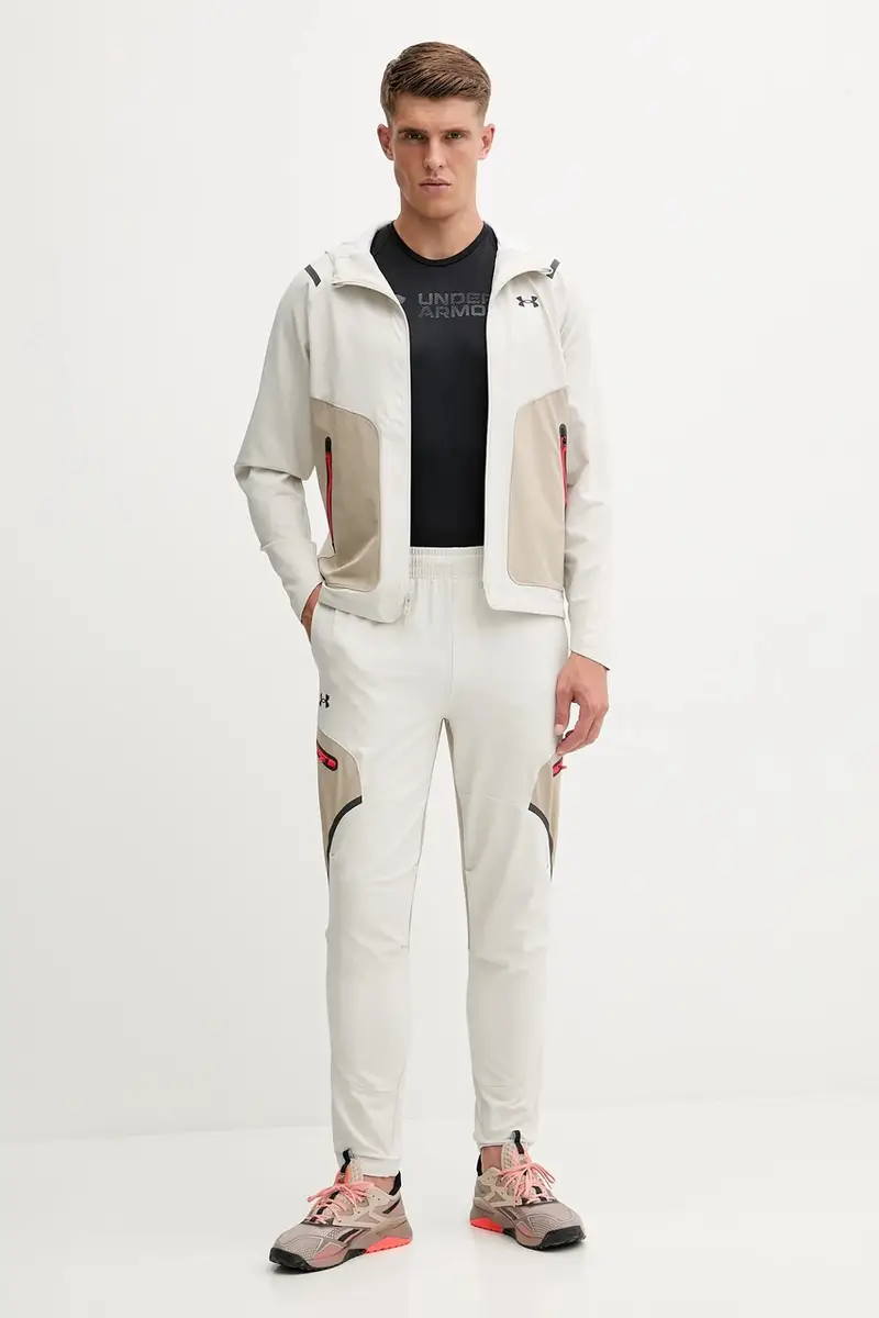 giacca da trekking Unstoppable colore grigio 1389354 Beige miniatura 2