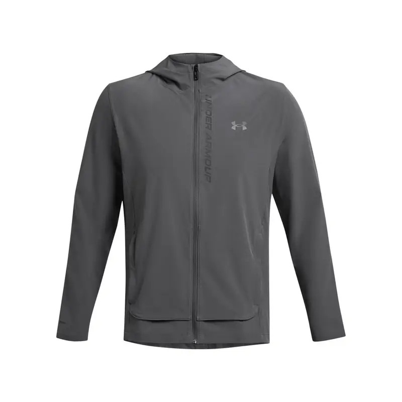 Giacca impermeabile con cappuccio Under Armour OutRun The Storm | Under Armour Grigio