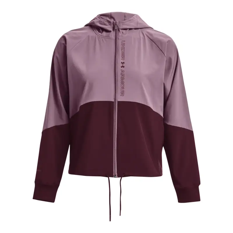 Giacca impermeabile da donna in tessuto Under Armour Violet
