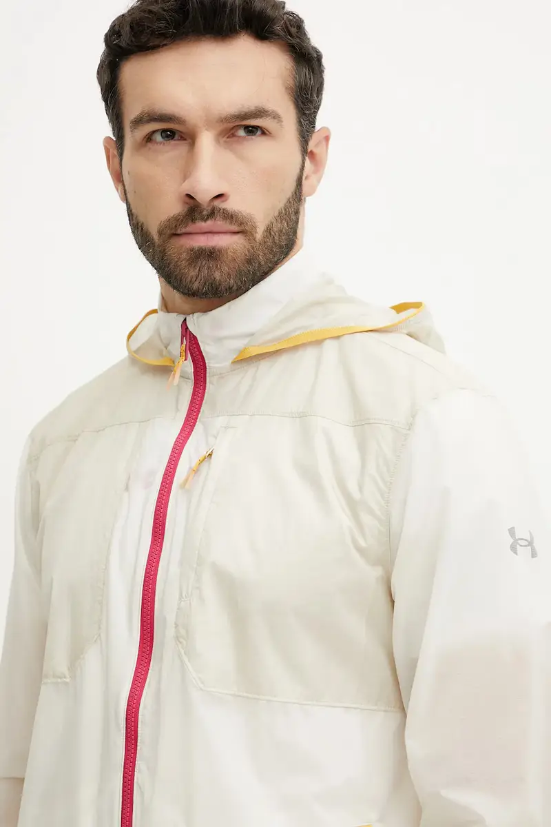 giacca impermeabile Launch Trail uomo colore beige 1383243 miniatura 4