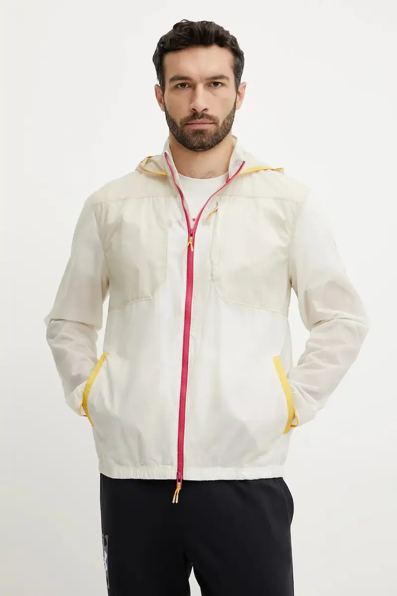 giacca impermeabile Launch Trail uomo colore beige 1383243