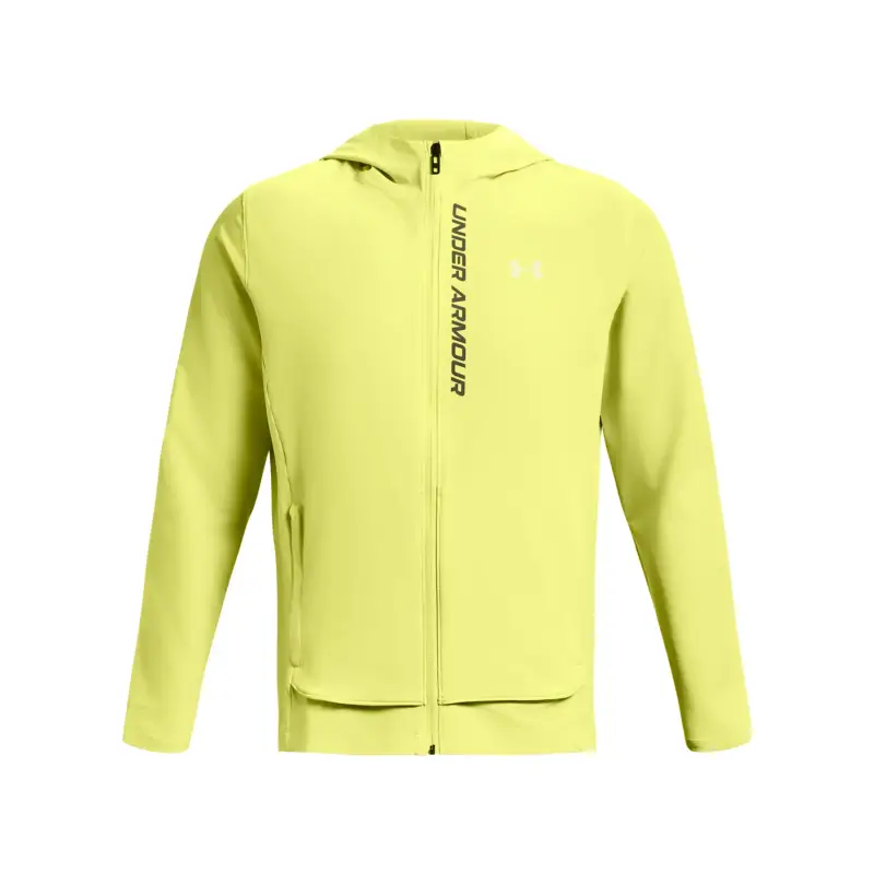 Giacca impermeabile Under Armour Outrun The Storm Jaune