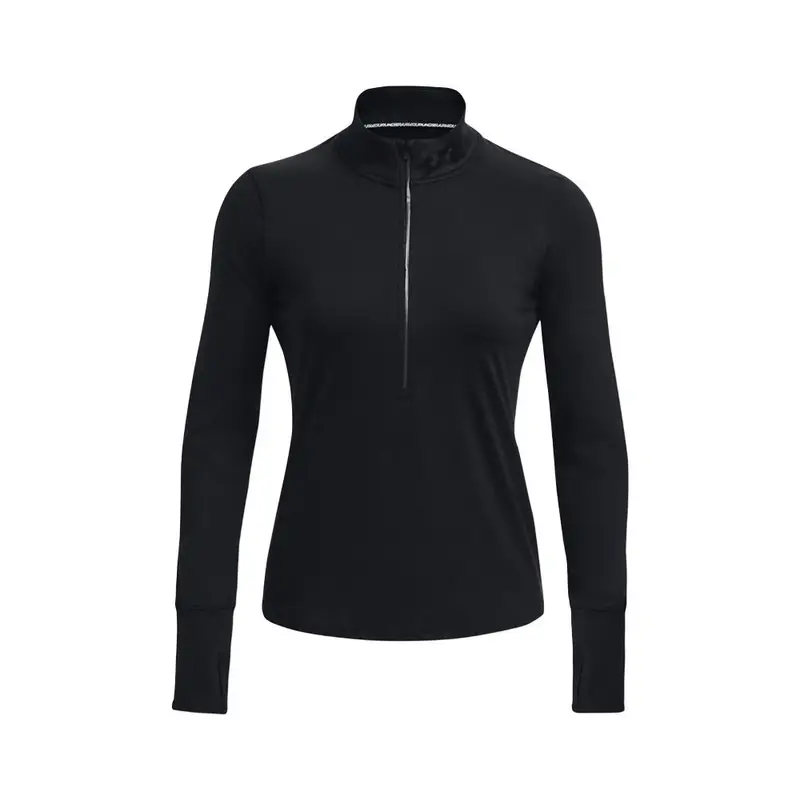 Giacca Running Qualifier Run 1 2 Zip Nero Reflective Donna XS