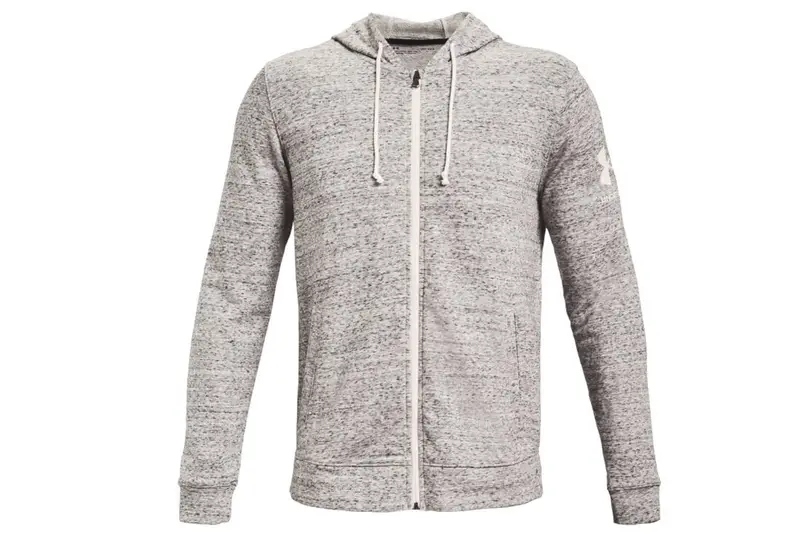 Giacca Sportiva da Uomo RIVAL TERRY FZ | Under Armour Grigio