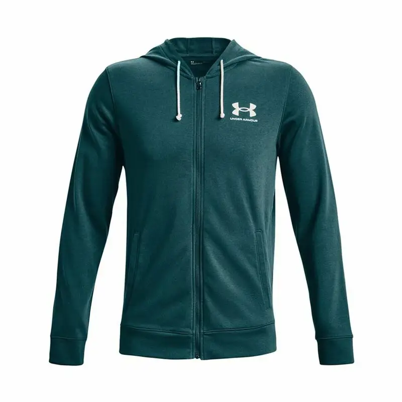 Giacca Sportiva da Uomo Rival Terry | Under Armour Verde