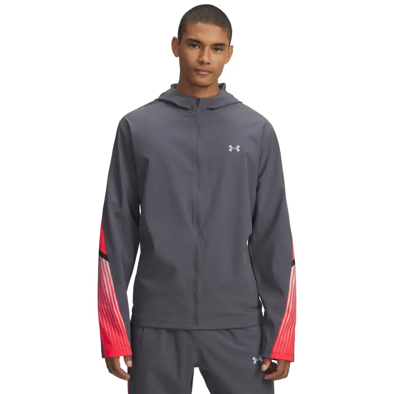 Giacca sportiva Under Armour Velociti Storm Gris