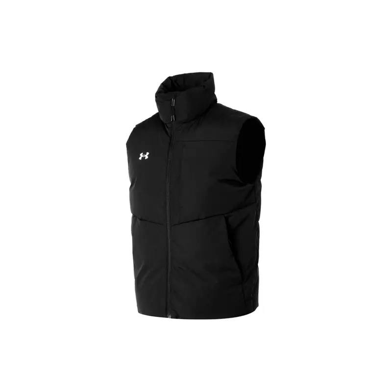 Gilet Sportivo Outdoor da Corsa Casual Monocolore con Collo Alto Unisex Nero 23600803-001 M