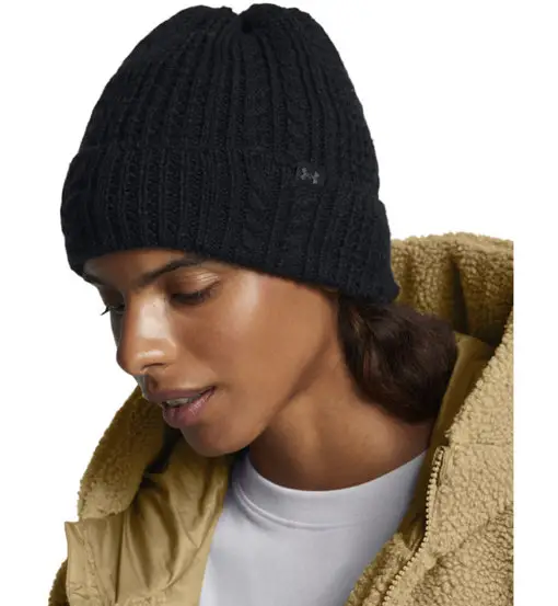 Halftime Cable Knit W - berretto - donna Black