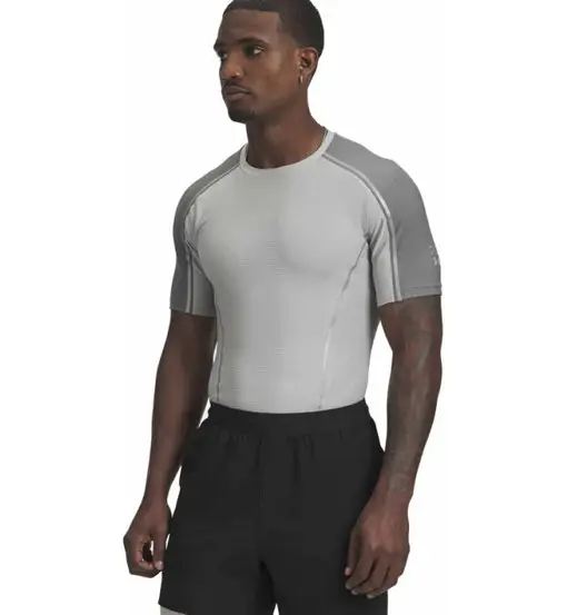 Halo Bonded Auxetic -T-shirt - uomo Grey