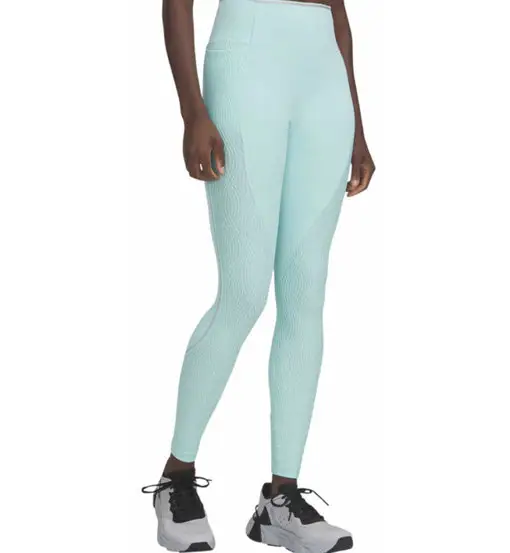 Halo Jacquard W - leggings fitness - donna Blue