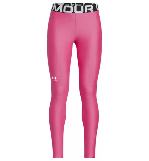HeatGear® Jr - leggings fitness - ragazza Pink