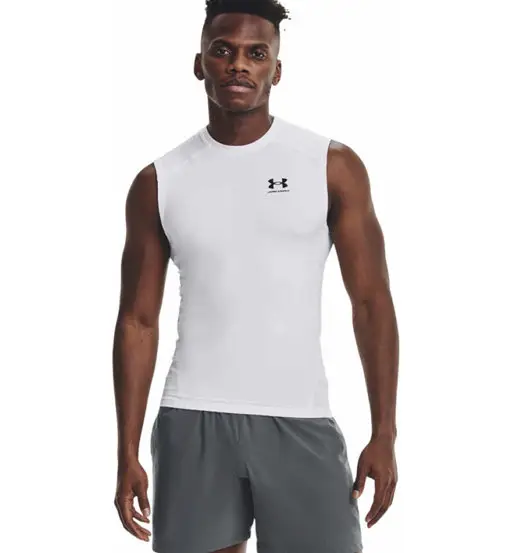 HeatGear® - maglietta tecnica - uomo White